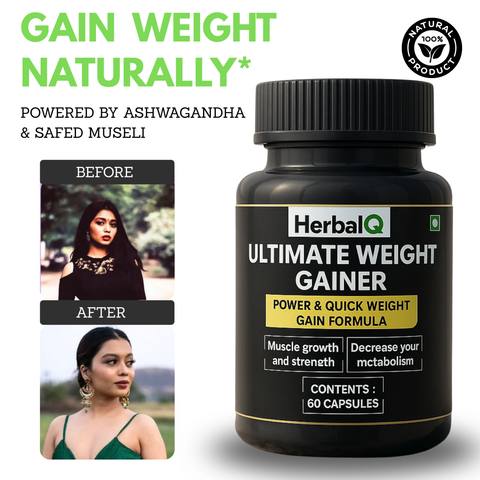 HerbalQ Weight Gainer – Doctor Trusted Formula
