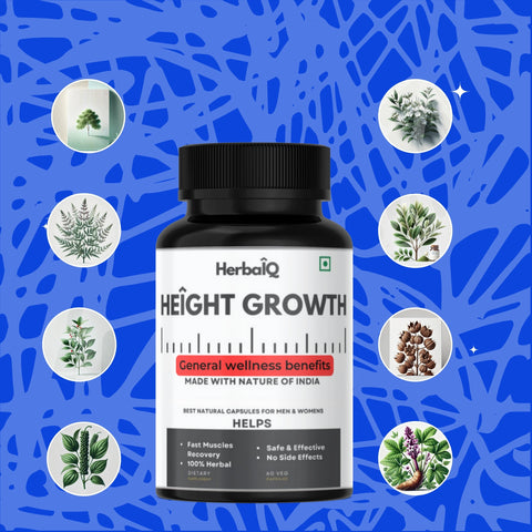 HerbalQ Ultimate Body Growth Combo (Height + Weight Pack)